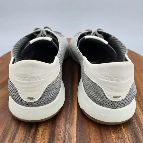 Cole Haan Shoes Mens 11 M Gray Knit Grandpro Stitchlite Athletic Tennis Sneakers - Picture 4 of 8